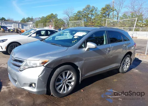 2015 Toyota Venza Le из США, поврежденный, VIN 4T3BA3BB8FU068234